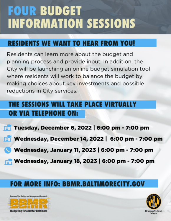 Release: Mayor Scott Announces Series of Information Sessions to Engage ...