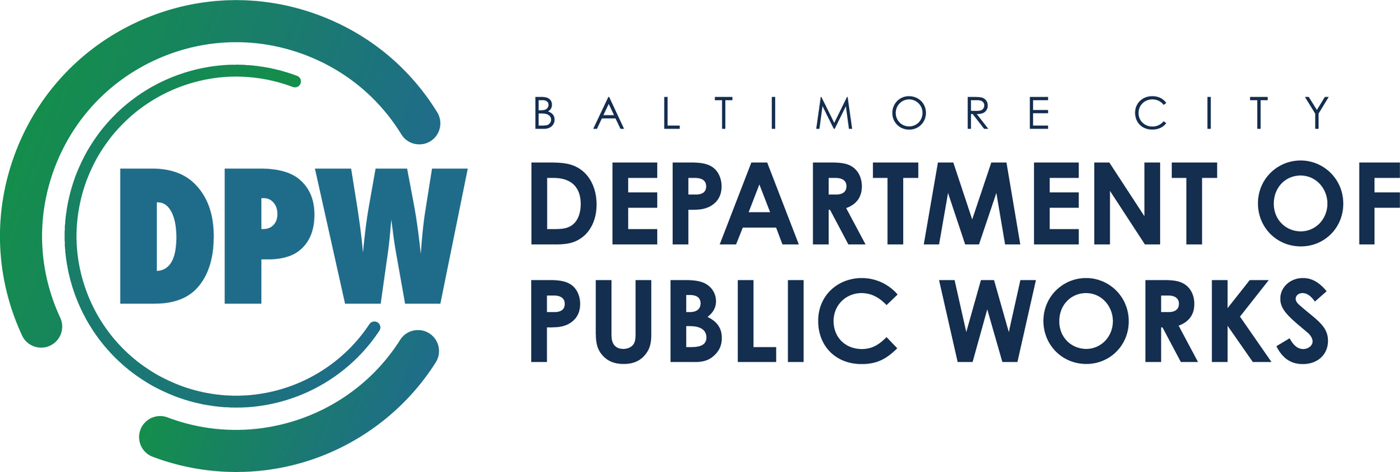 DPW Launches New Agency Logo to Kick Off 2023 Initiatives Baltimore