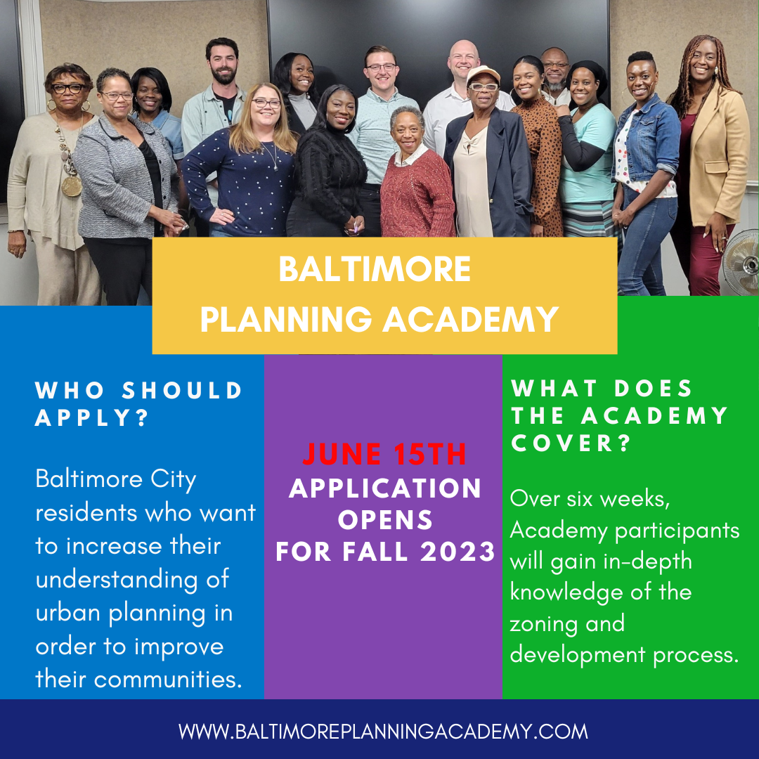 Baltimore Planning Academy Logo