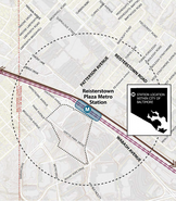 Reisterstown Metro Station Map