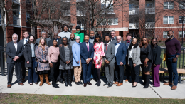 Housing Accelerator Announcement - Group photo of awardees