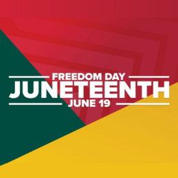 Juneteenth graphic