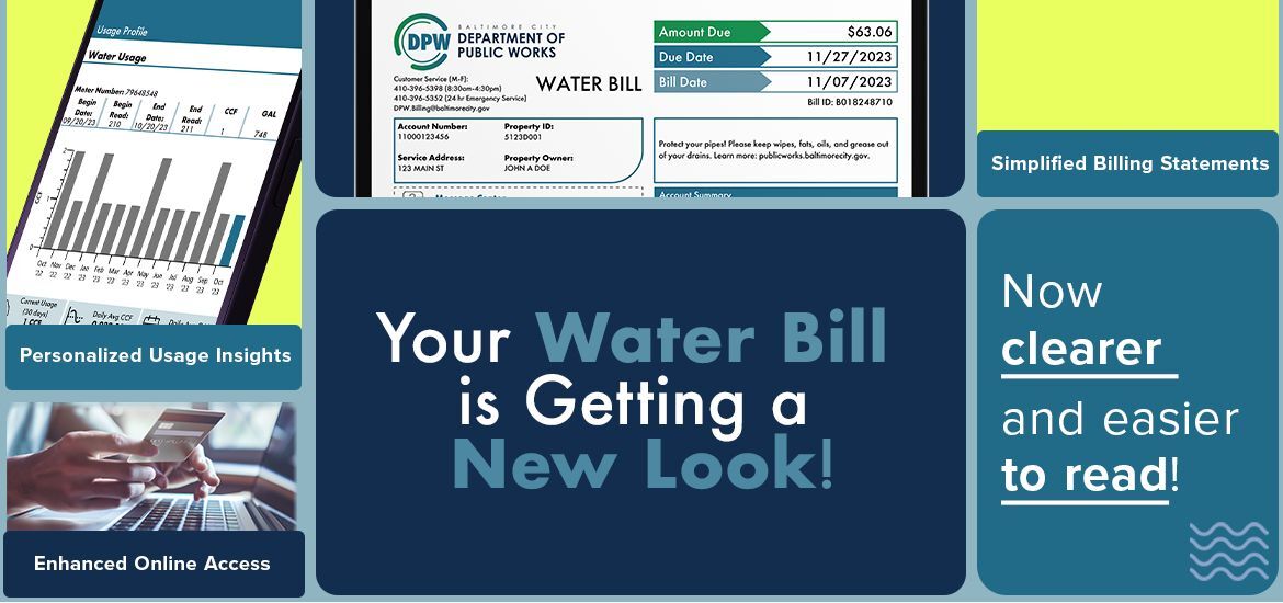 Your new water bill