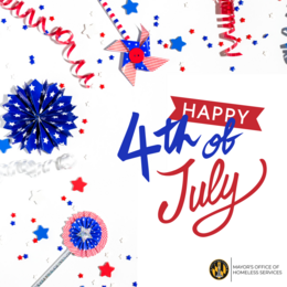 Happy 4th of July graphic