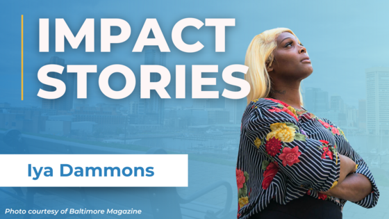 Impact Story banner - Iya Dammons