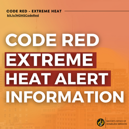 General Code Red Extreme Heat Alert graphic