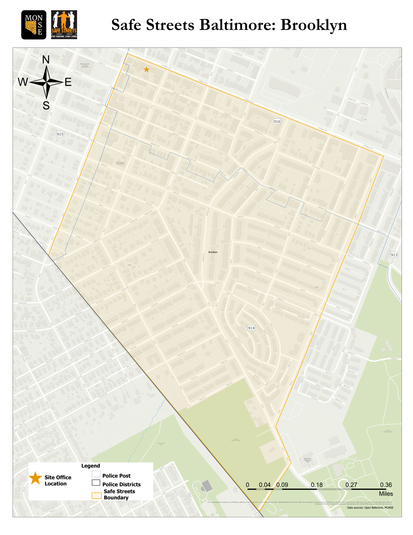 Safe Streets Brooklyn Site Boundaries