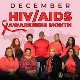 HIV/AIDS Awareness Month graphic