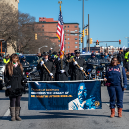 The 2023 Martin Luther King Day Parade in Baltimore City