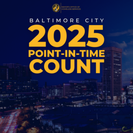 Baltimore City 2025 Point-in-Time Count