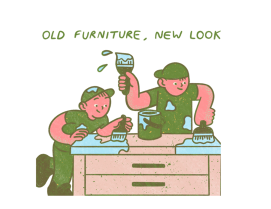 old furniture new look