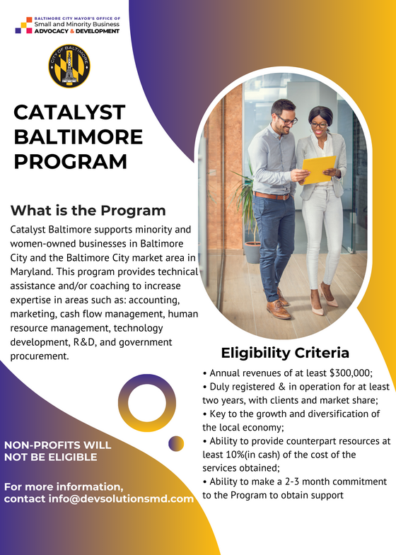 Catalyst Baltimore Program 