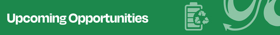 Upcoming Opportunities