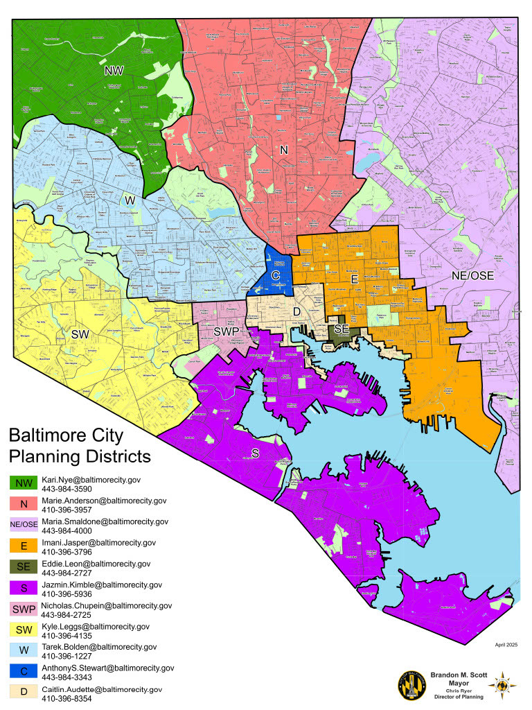 planning districts 2025