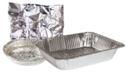 aluminum pans and foil