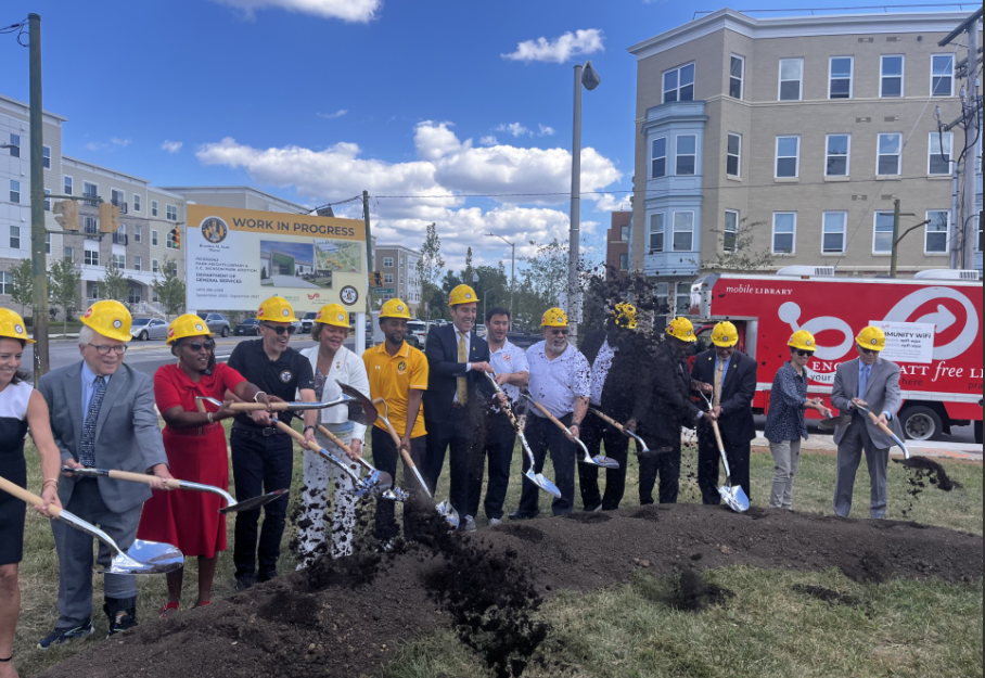 groundbreaking library park heights