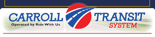 Carroll Transit email header