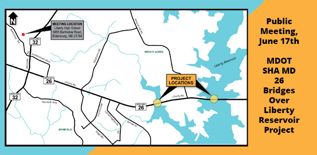MDOT SHA MD 26 Bridges Over Liberty Reservoir Project