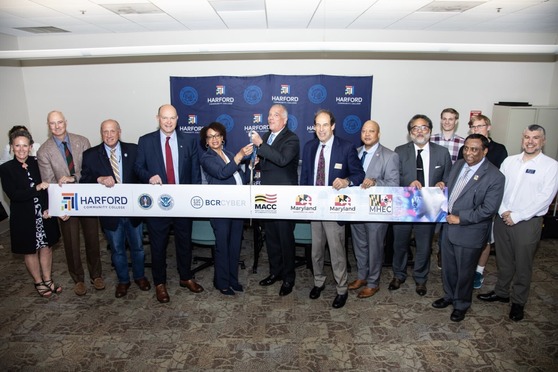 HCC Cyber Range Ribbon Cutting