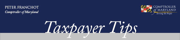Taxpayer Tips header updated