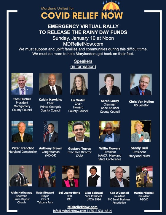 MD COVID relief rally