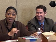 Mark Luckner and Nellie Washington