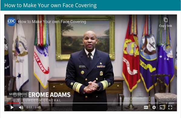  DHS COVID-19 Employee Survey youtube video