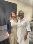 Alexandria Wall and Dr. Stitt