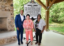 Governor Wes Moore, Tina Wyatt, Tonet Cuffee