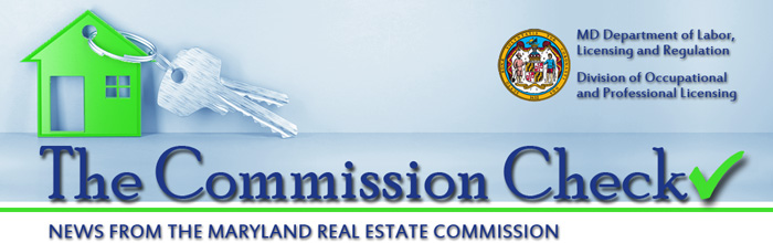 The Commission Check newsletter banner image