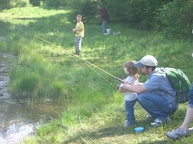 Fishing at New Germany