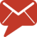 Red Envelope Icon for GovDelivery