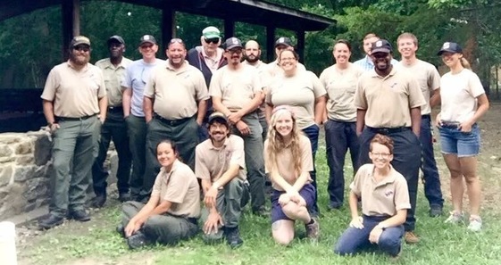 Photo of park staff