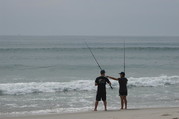 Surf fishing