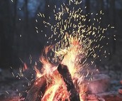 Photo of campfire