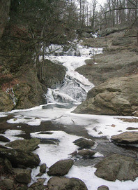 falls at winter