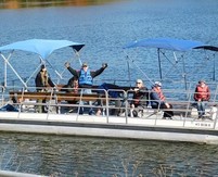 pontoon tour group