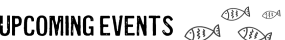 Banner image reading "Upcoming events"