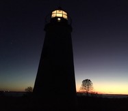 Turkey Point at night