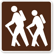 Hiking Symbol