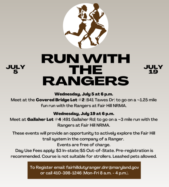 Run with the Rangers Flier 