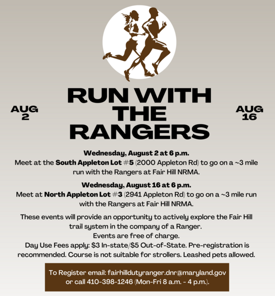 Run with the Rangers August Flier