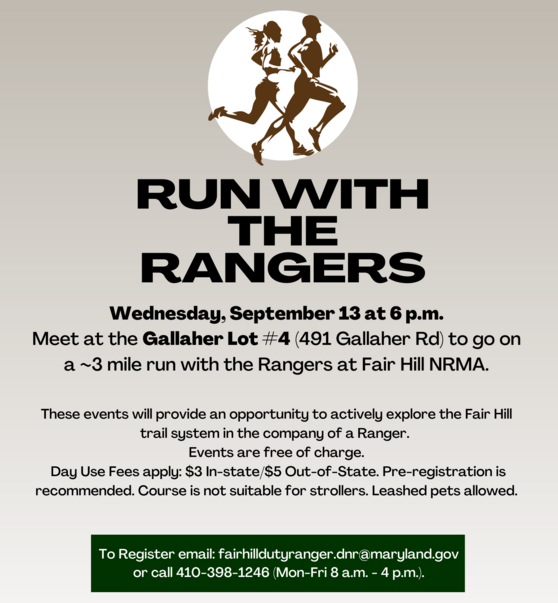 Run with the Rangers Flier
