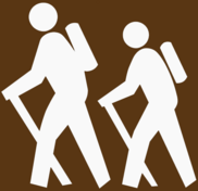 Hiking Symbol