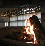 Lake House Fireplace