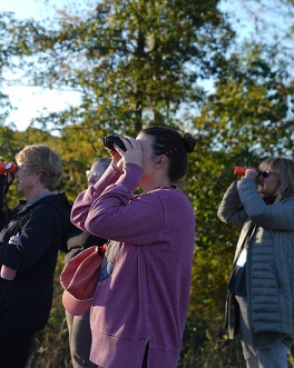 A birdwatching excursion during the 2024 Maryland Outdoor Recreation Summit. 
