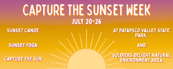 Capture The Sunset Week Banner