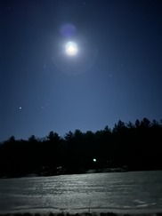 Full Moon Over New Germany Lake