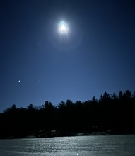 Full Moon - New Germany Lake