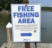 free fishing sign